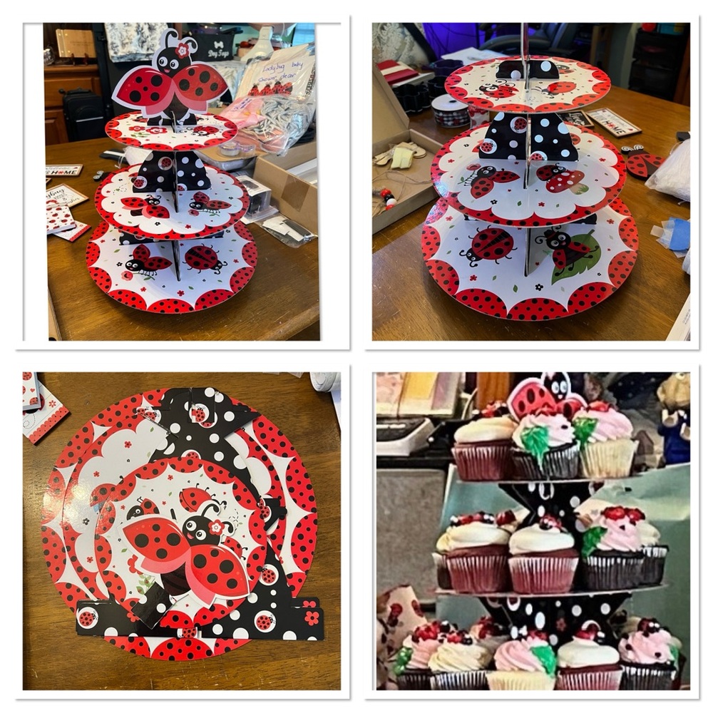 Ladybug-Themed baby shower decorations